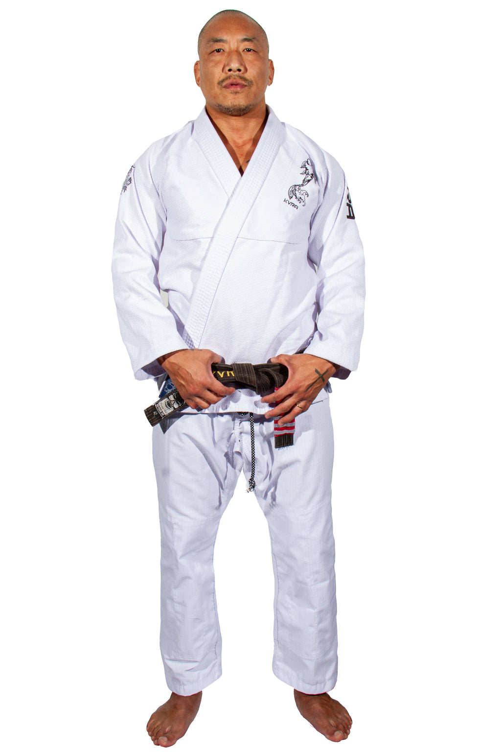 Kimono Oriental Blanco
