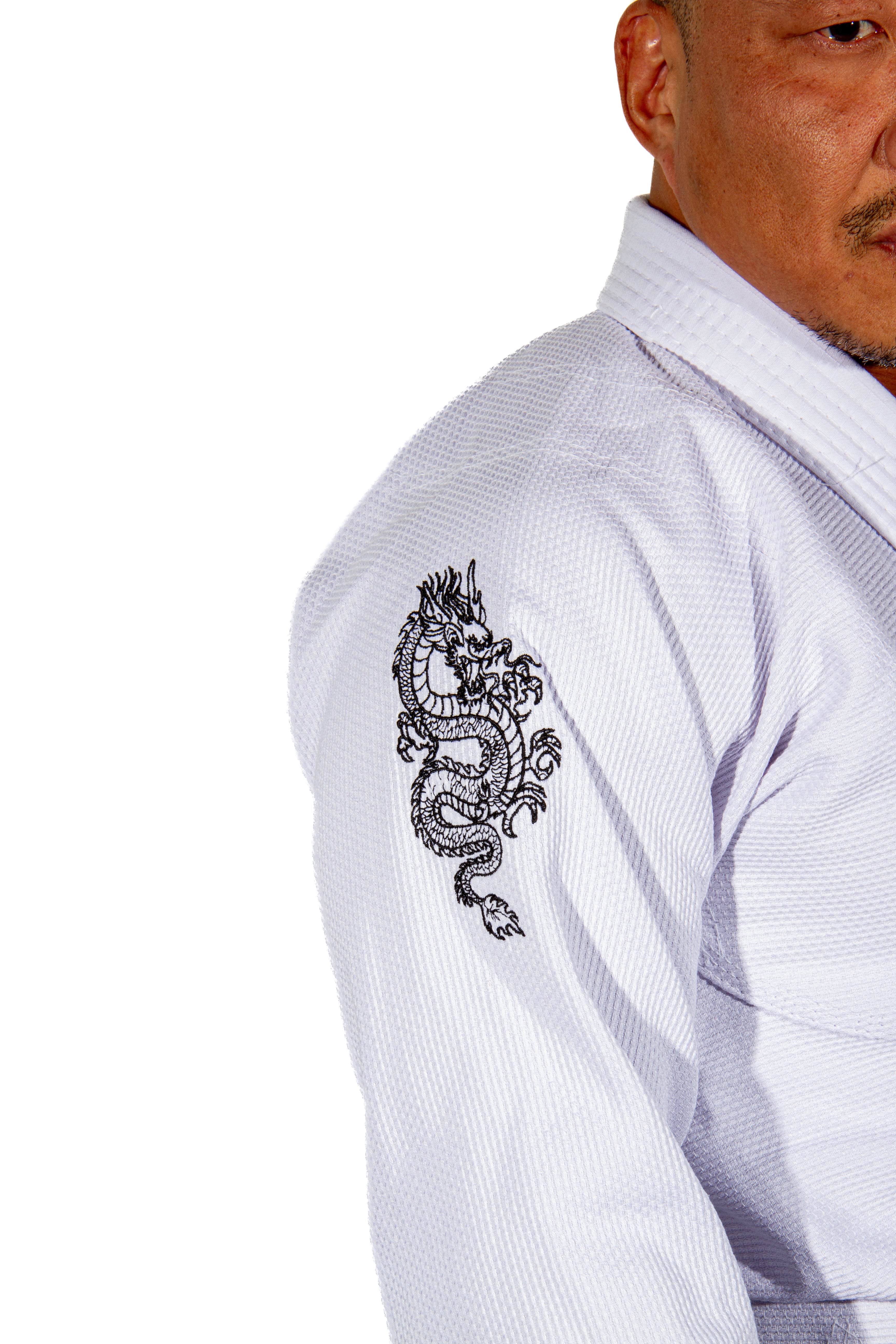 Kimono Oriental Blanco