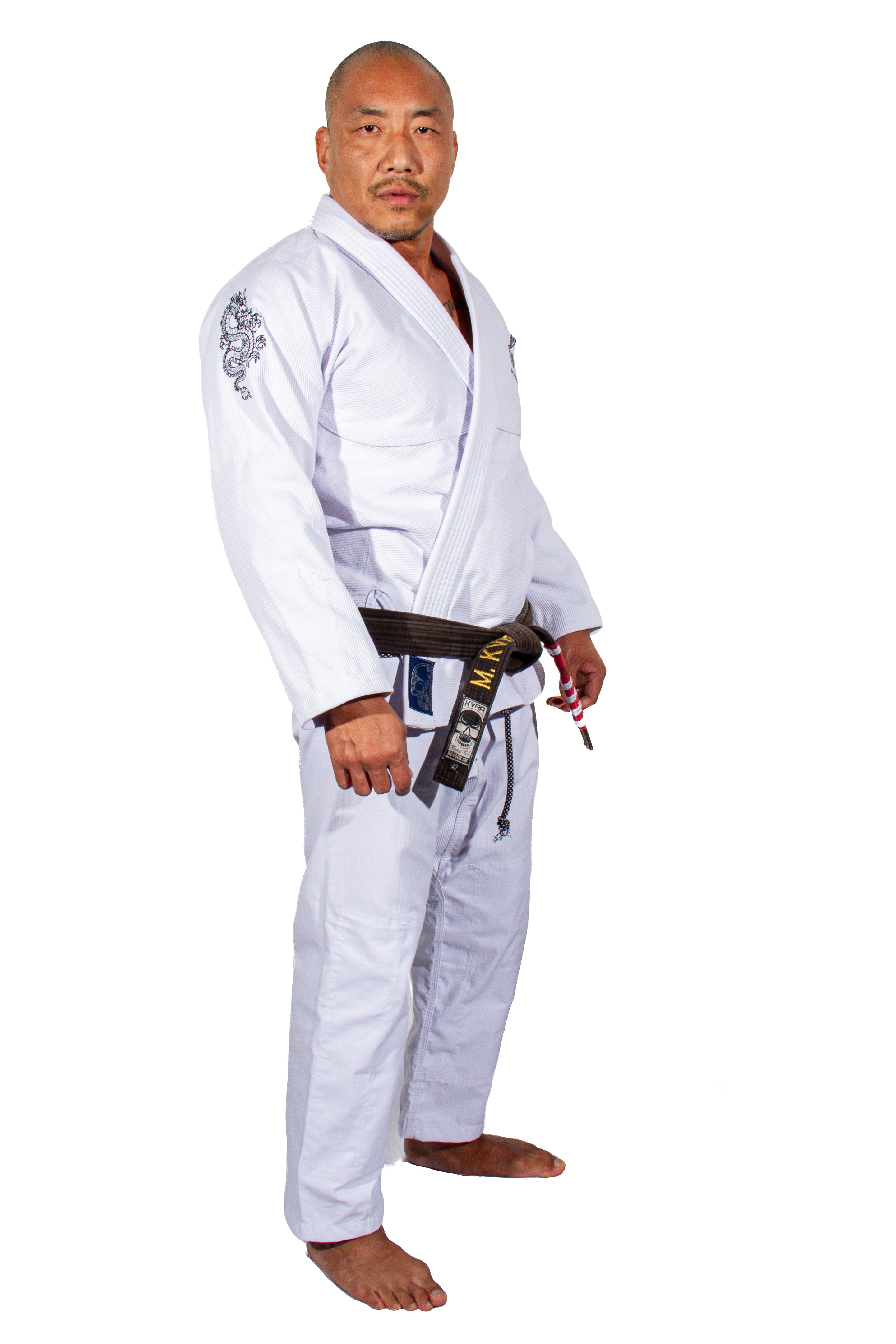 Kimono Oriental Blanco