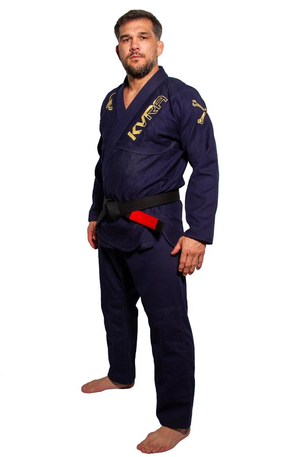 Kimono Gold Navy