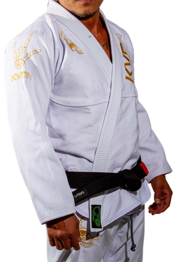 Kimono Gold Blanco
