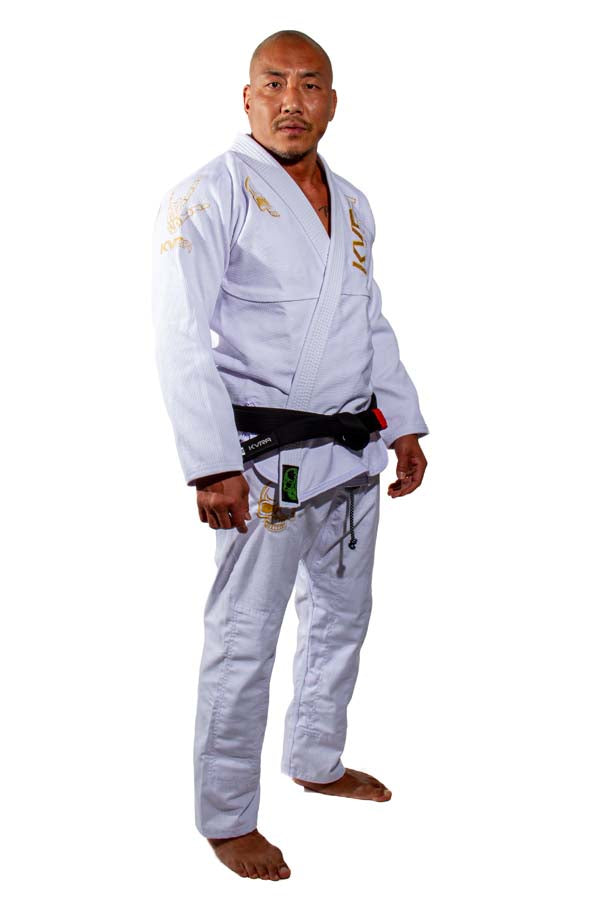Kimono Gold Blanco