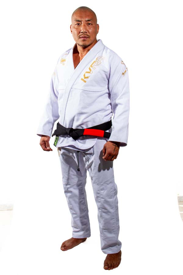 Kimono Gold Blanco