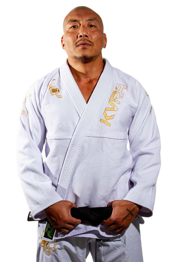 Kimono Gold Blanco