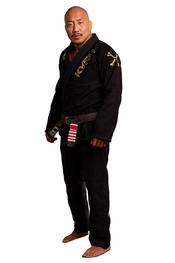 Kimono Gold Negro